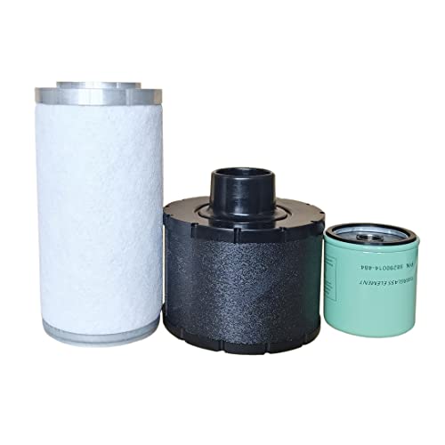 88290014-485 Air Filter 88290014-484 Oil Filter Compatible for SW1100 Air Compressor Replacement Filter Kit