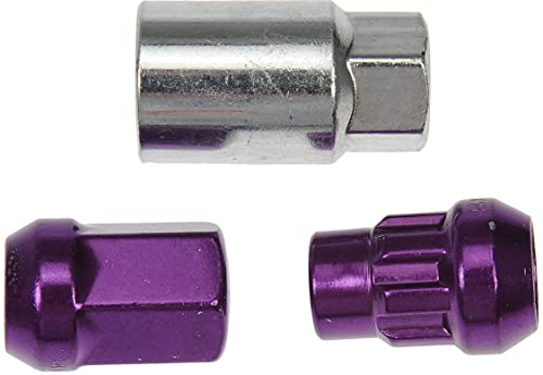 Dorman 713-675J Purple Acorn Wheel Nut Lock Set
