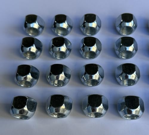 1/2"-20 Lug Nuts Replacement for E-Z-GO Clubcar Golf Carts, Scag Toro Exmark Aerators Staris Lazer Z E S X Staris Lawn Mower, Hydro-Gear hubs, Dexter Trailer Axle Polaris ATV (16pcs) 16