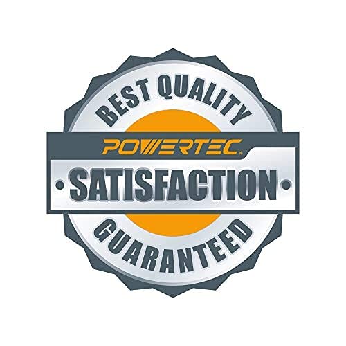 POWERTEC 105 Inch x 1/4 Inch x 6 TPI Bandsaw Blades for Woodworking, Band Saw Blades for Most 14" Band Saws with Riser Block, 1 PK (13205V) (Pack of 2) 1 Count (Pack of 2) 105 inch x 1/4" x 6 TPI