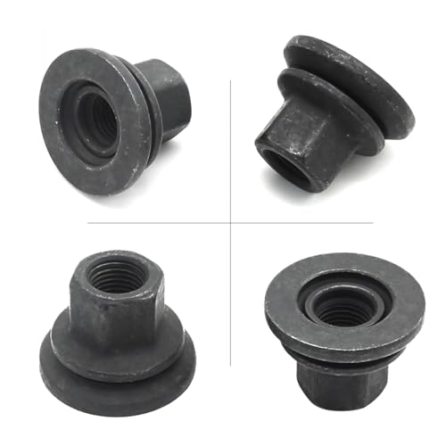 Saihisday Wheel Nut 10Pcs 611-936 6509424AA Wheel Nut, Lug Nuts Replacement for Dodge Ram 3500 4500 5500 Models, Replaces 6509424AA