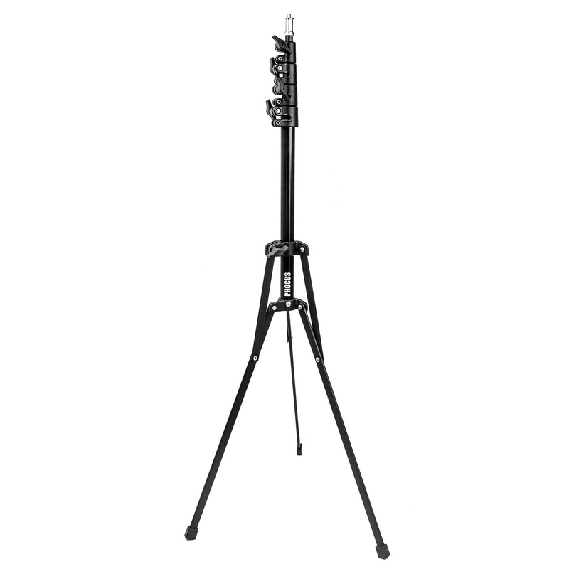 PHOCUS 7ft Portable Light Stand, Reverse Legs Stand for Photography Studio, Speedlite, LED, Video, Ring Light and Outdoor Portrait