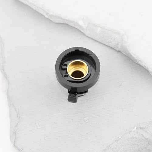 5 Pcs 1/4" Shank 22x24mm Precision Potentiometer Knob with Speed Counter