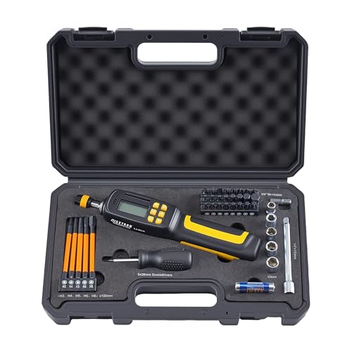 Digital Torque Screwdriver Set 38-Piece, 1/4" Drive, 2.6-70 in-lb