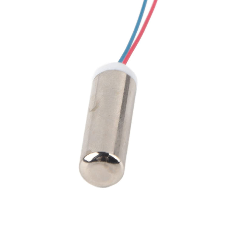 Vibration Motor 5pcs 14500rpm Waterproof Cylindrical Coreless Micro Vibration Motor for Massager