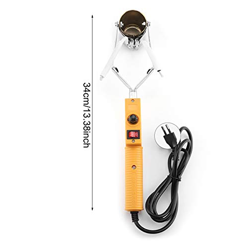 Solder Pot Tin Melting Furnace Portable Electric 220V Temperature Control Welding Pond Furnace Temperature Range 100-450℃ (EU Plug 220V180W) EU Plug 220V180W