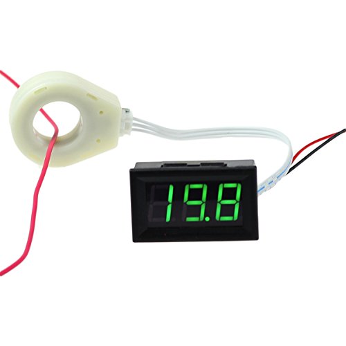 DC 5-120V 100A Mini Hall Current Meter and DC 5-120V Mini Voltage Meter