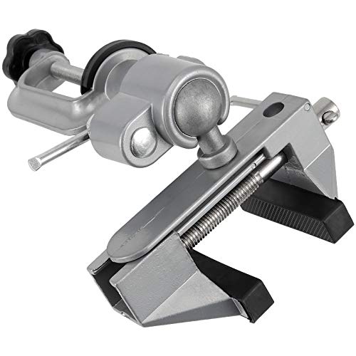 2 PCS 3 Inches Bench Vise, Tilts Rotate 360° Universal Work, Universal Table Vise, Aluminum Table Vise for Welding, Woodworking, Jewelry Making, Metal Working