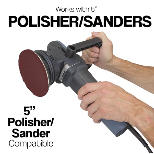 Non-Woven Surface Prep Sanding Set - Assorted 6" x 9" Hand Pads (10 Pack) and 5" Orbital Sander Discs (16 Pack)