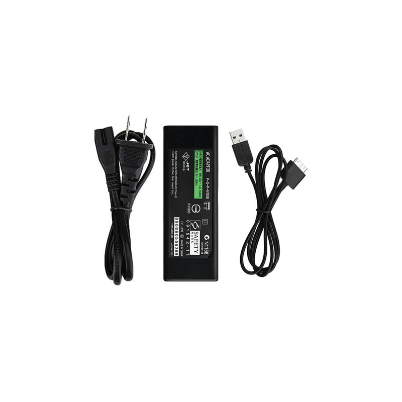 AC Power Charger Adapter with USB Charging Cable Cord for PSP GO- Wall Chargers Supply Kit for PSP Go Console