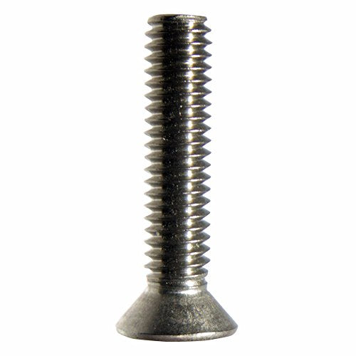 3/8-16 x 3 Flat Head Machine Screws, Phillips Drive, Stainless Steel 18-8, Full Thread, Bright Finish, Machine Thread, Quantity 10 By Fastenere 3/8-16 x 3" (10 Pack)