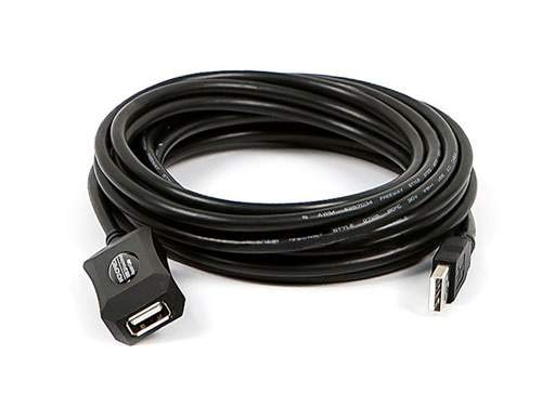 Monoprice USB 2.0 Male to Female Active Extension/Repeater Cable - Use with PlayStation, Xbox, Kinenct, Oculus VR, USB Flash Drive, Card Reader, Hard Drive, Keyboard, Printer, Camera, 32 Feet