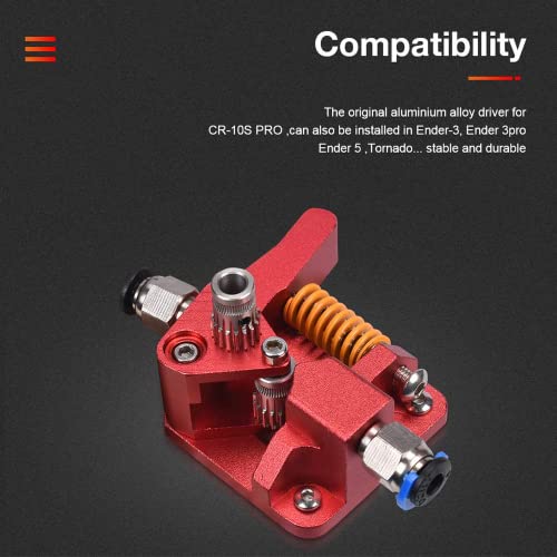 BIQU Dual Gear Extruder for Ender-3 V2/3/Pro Series/Ender-5/CR-10S/Pro