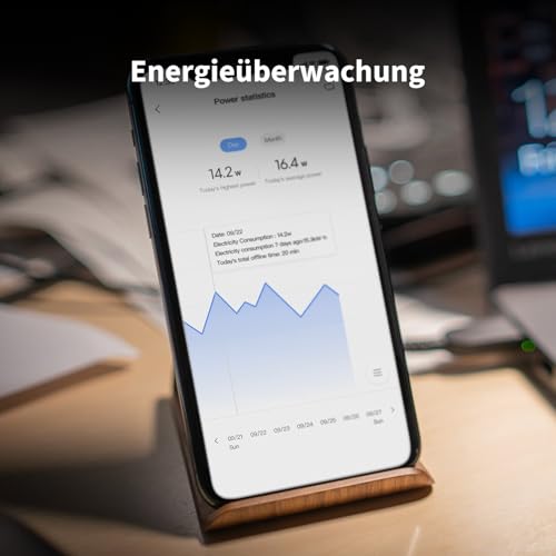 Aqara Smart Zigbee Socket, Current Measurement and Programming | Timer mode and voice control, requires Aqara Hub, works with HomeKit, Alexa, Google Assistant and SmartThings
