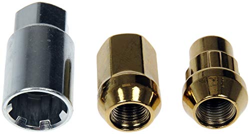 Dorman 713-275K Gold Acorn Wheel Nut Lock Set