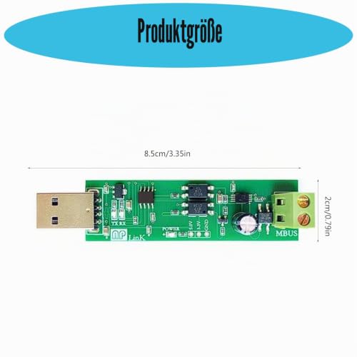 USB to MBUS Slave Module for Communication Debugging with Adjustable Bus Voltages and Upgraded 5V 3.3V Output Slave Module