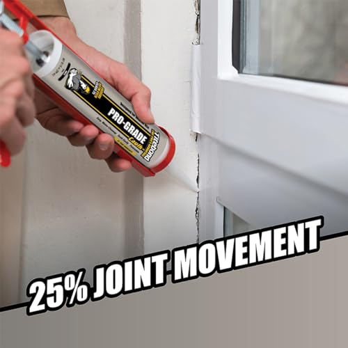 Titebond 10.1 Oz. Pro-Grade 7401 Acrylic Latex Water-Based Caulk - White (Pack of 3) 10.1 Oz. (Pack of 3)