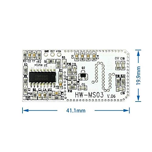 5pcs HW-MS03 Microwave Radar Motion Sensor Module 2.4GHz to 5.8GHz