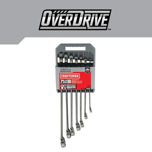 CRAFTSMAN OVERDRIVE 7-Piece Metric Wrench Set (CMMT87807)