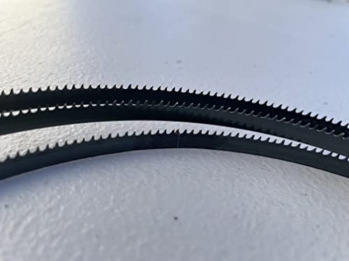 62 inch Band Saw Blades 1/8 inch X 14TPI and 1/4 inch X 12TPI, 4 Blades in Total
