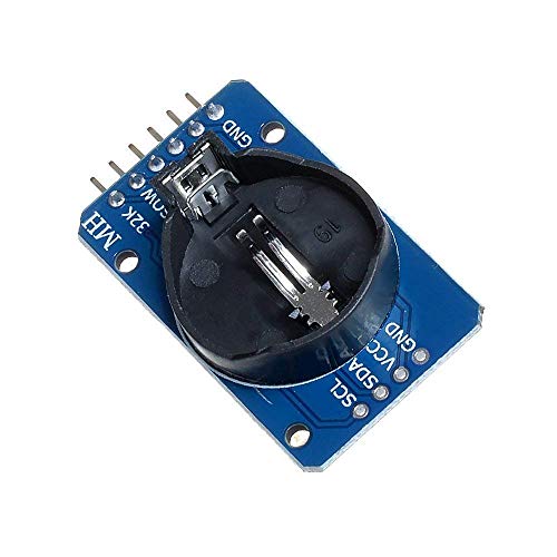 Hailege 5pcs Real Time Clock RTC Module Clock Module Real Time Clock Module IIC RTC Module without Battery