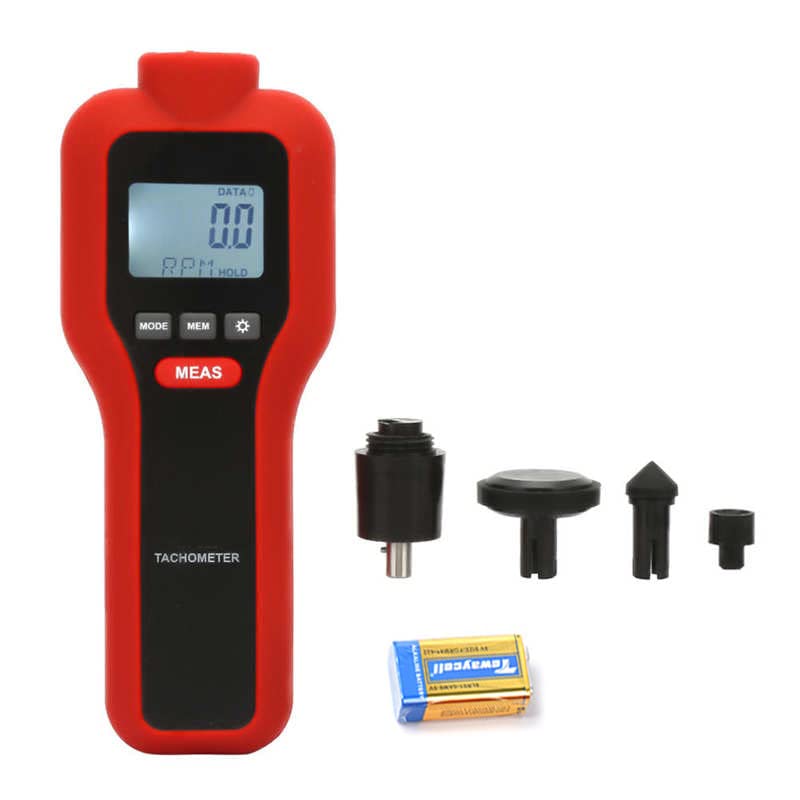 ThreeH Digital Speedometer Non-Contact Measurement Speed Speedometer High Accuracy RPM Gauge Marker Batteries Included