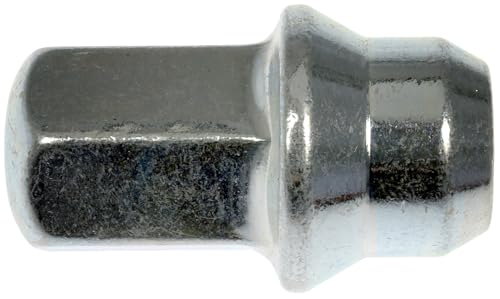 Dorman 611-181 Wheel Nut M12-1.50 Flattop - 19 mm Hex, 43.1 mm Length Compatible with Select Models, 10 Pack (OE FIX)