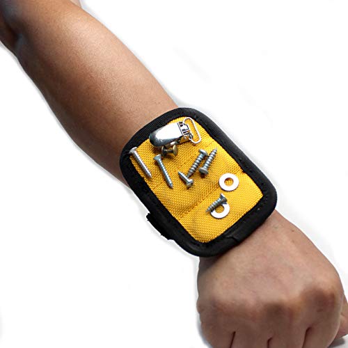 Magnetic Work Belt Suspenders Tool Belt Suspenders + Cordless Drill Holder Hook Tape Measure Clip Drill/Power Tool Holder with Drill Bit Tote