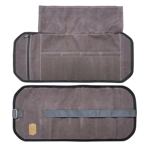 Picofire Compact EDC Pouch + Pioneer Mini Waxed Canvas Tool Roll Bag