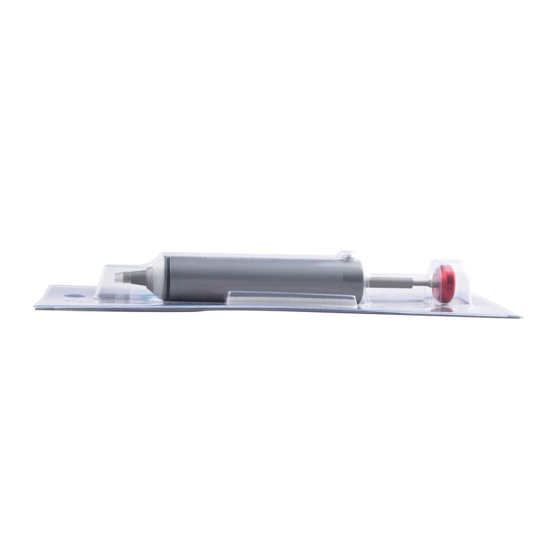 Owootecc Desoldering Pump, No Clogging, Aluminum Alloy Desoldering Pump, Desoldering Tool with 1 Silicone Nozzle, 2 Solder Wick Braids, Stronger Suction for Solder Removal