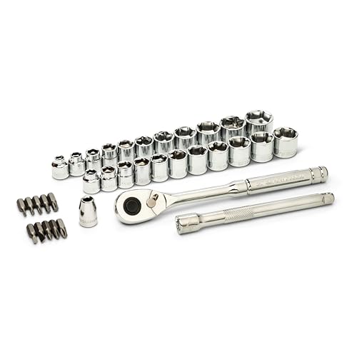 GEARWRENCH 36 Piece 3/8” Dr 72T 12 Pt Drive Mechanics Tool Set | GW72SWS38 SAE/Metric
