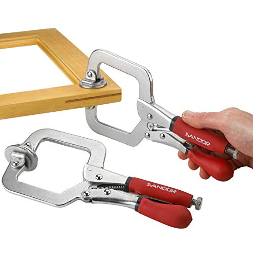 3" Metal Face Clamps for Woodworking - (Pack of 2)