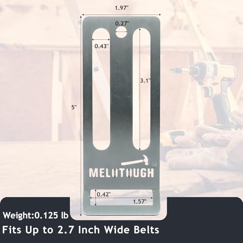 MELOTOUGH Tool Belt Suspenders, Drill Belt Holder