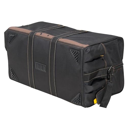CLC Custom Leathercraft 1111 24 in. All Purpose Construction Gear Bag with 7 Outside Pockets