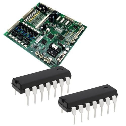 EMSea SN74HC14N 6-Channel Schmitt Trigger Inverter IC Chip DIP14 for Breadboard Pack of 20