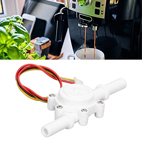Hall Water Flow Sensor G3/8" 3.5-24V 0.3-10L/min Flow Meter with Switching Function for Water Flow System 25cm Cable