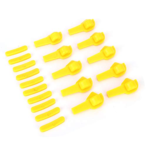 Tire Changer Mount Demount Head, 20pcs Tyre Changer Duck Insert Rim Protector Tire Demount Head Tire Machine Guard Wheel Side Protector for Mount Demount Duck Head Tyre Repair