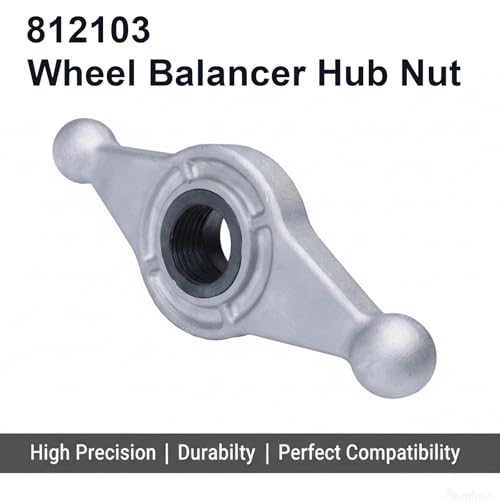 812103 Wheel Balancer Hub Wing Nut for DSP7700, DSP8500, DSP9000, DSP9200, DSP9500, DSP9600,GSP9700, Hunter DSP w/ 40mm X 8mm Shaft Thread Pitch
