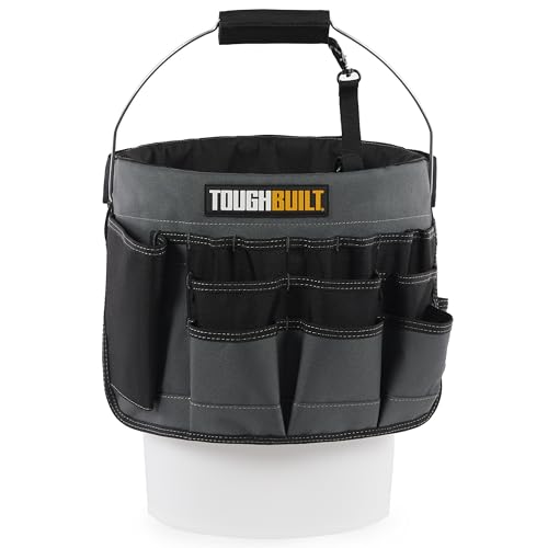 ToughBuilt - 5-Gallon Bucket Organizer, 60-Pocket Tool Organizer, TB-85