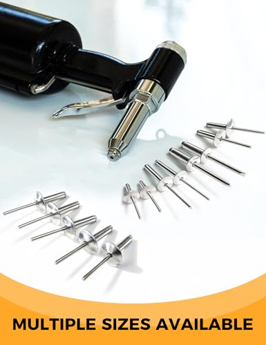 Large Flange 3/16 x 1/2" Inch Blind Rivets 5 * 13mm 250 Aluminum Pop Silver for sheet Metal Plastic Wood 3/16 x 1/2"(5*13mm)