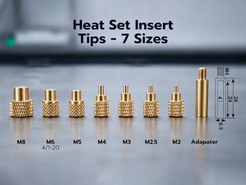 Vertical Heat Set Insert Tool Press for Plastic Parts & 3D Print Components ZW12H