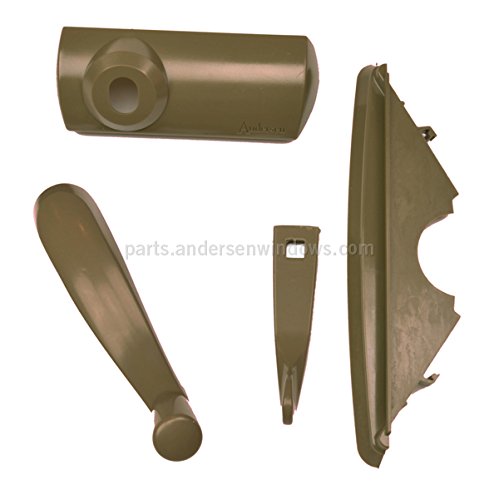 Andersen Hardware Pack, Classic E-Z Casement Window - Stone - 1361537 by Andersen Windows