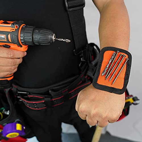 MELOTOUGH Magnetic Suspenders Tool Belt Suspenders with Large Moveable Phone Holder,Tactical Glove Clip Work Glove Holder Clip for Tool Belt,Tactical Backpack,Outdoor Accessory