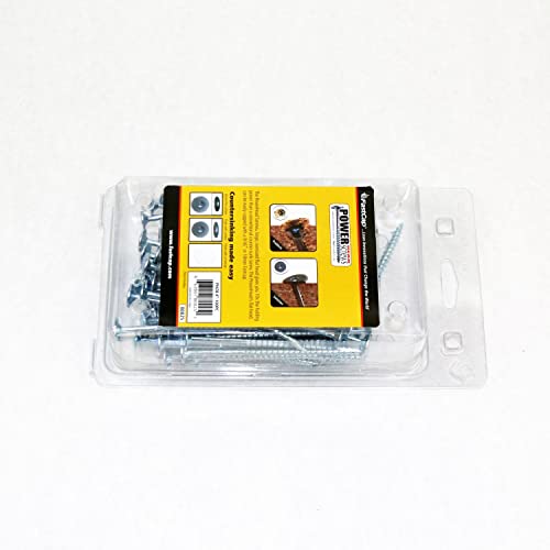 FastCap PowerHead Wood Screws, 4", T20 Torx Drive, 100-Pack