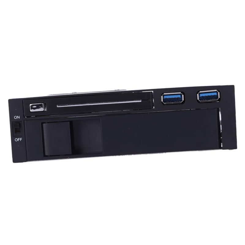 Dual Bay 3.5" + 2.5" Inch SATA III Hard Drive HDD & SSD Tray Caddy Internal Mobile Rack Enclosure Docking Station with USB 3.0 Port Hot Swap