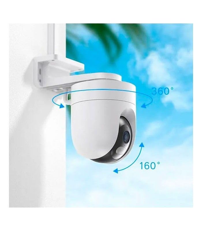 Xiaomi Outdoor Camera CW400 WI-FI + Wired RJ45 US Specs 2.5K Ultra, 4MP, Smart Full-Color Night Vision, Bidirectional Gimbal Movement, IP66 Water and dust Resistant AI Human Tracking
