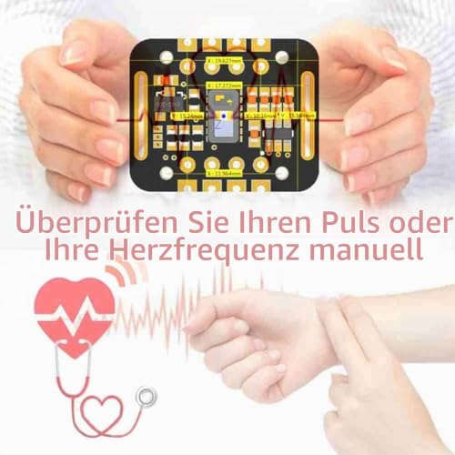 ARCELI Heart Rate Sensor Module MAX30102 Blood Oxygen Sensor Compatible with Arduino STM32