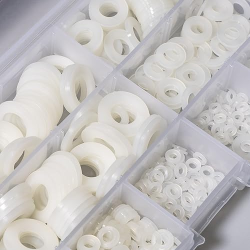 Black Nylon Washer kit and White Nylon Washer kit Together