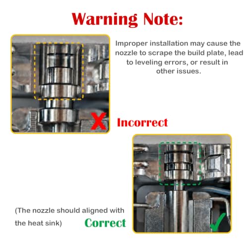 2pcs 0.4 mm Cobra X Nozzle Set with Silicone Cover Nozzle Wiper for Anycubic