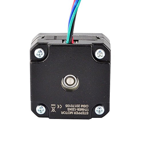 STEPPERONLINE Nema 17 Bipolar 0.9deg 11Ncm 1.2A 42x21mm 4-lead for CNC Milling Engraving Machine